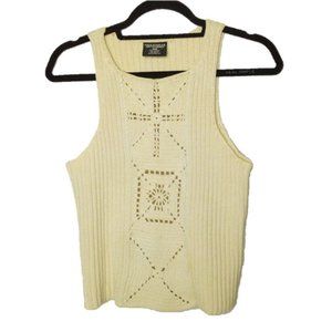 Polo Jeans Co Sweater Vest Sz M Vintage